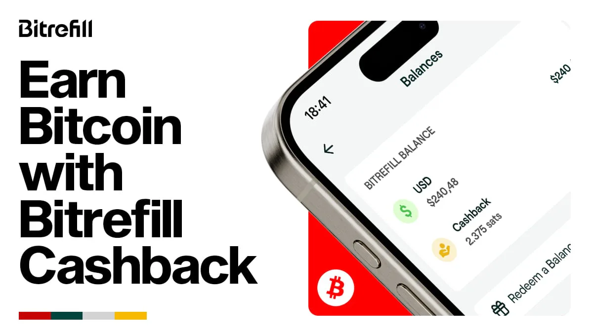 Bitrefill introduces Bitcoin cashback on selected gift cards, refills and eSIMs