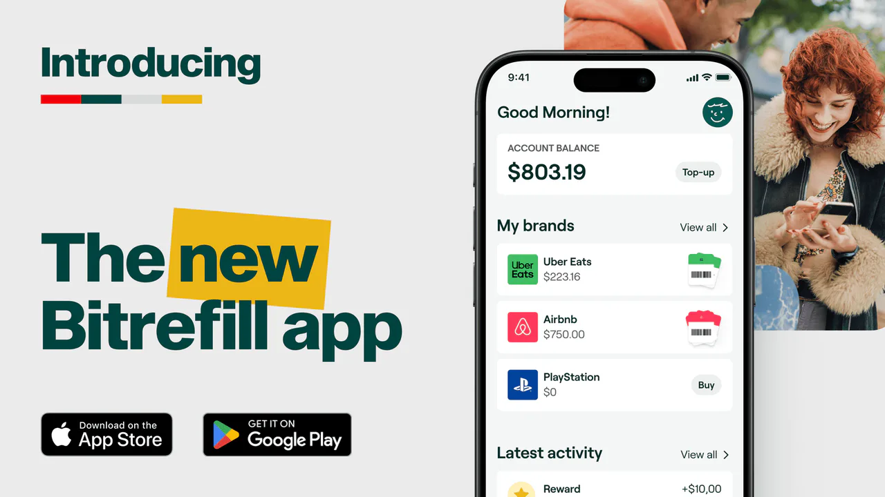 Bitrefill updates mobile app with offline gift card access and balance tracking