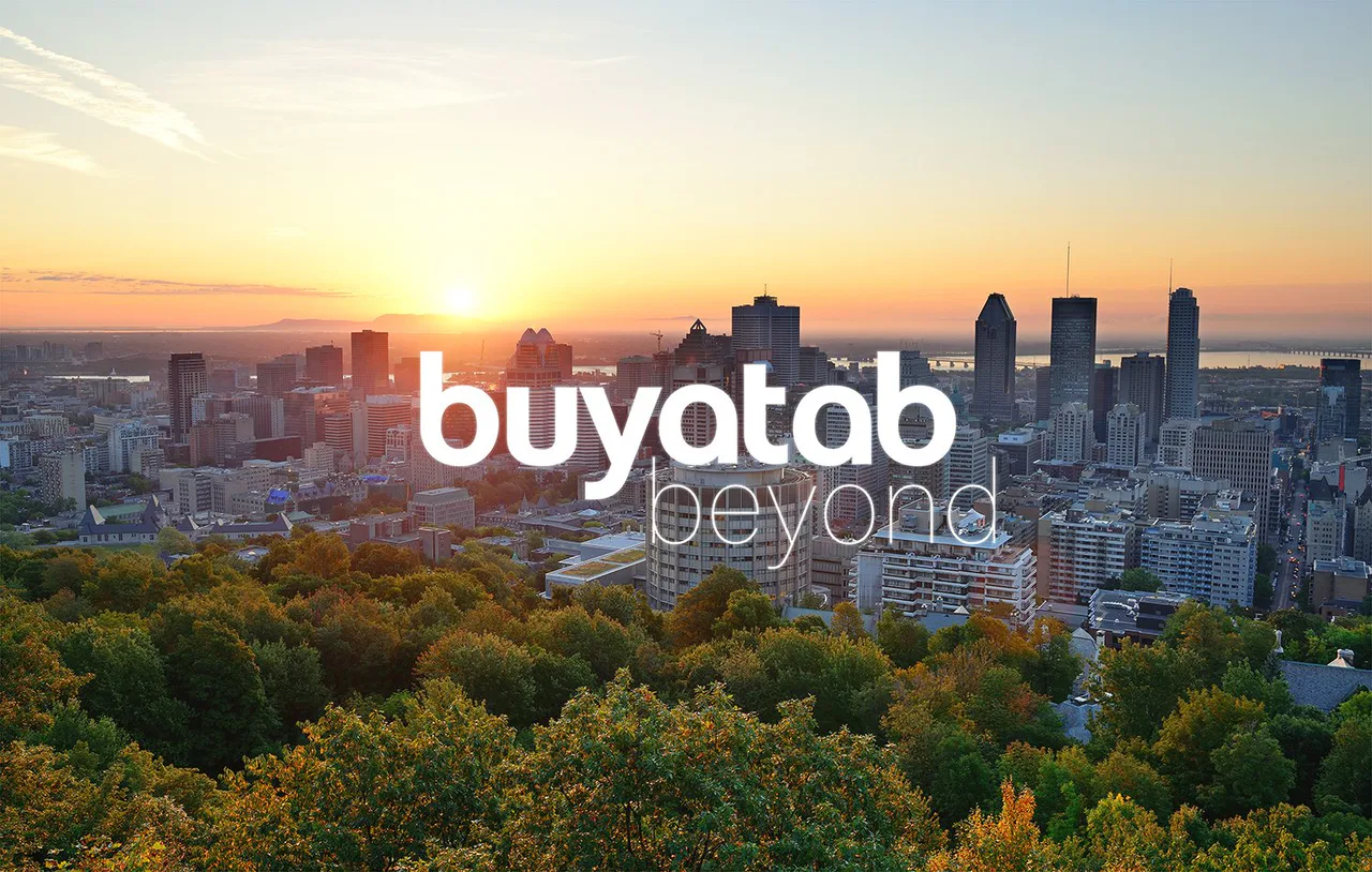 Official Buyatab Beyond artwork for the 2019 Montreal partner summit