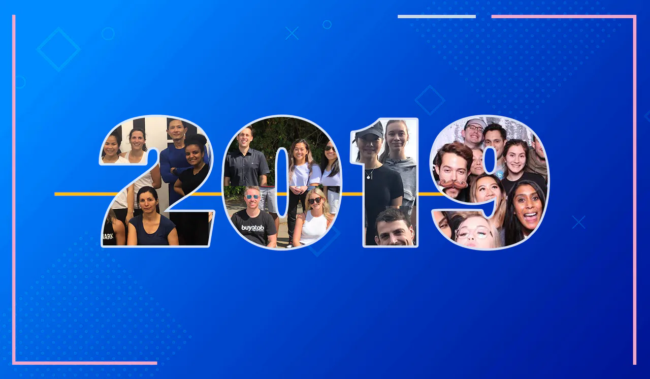 Official Buyatab artwork for its review of company developments during 2019