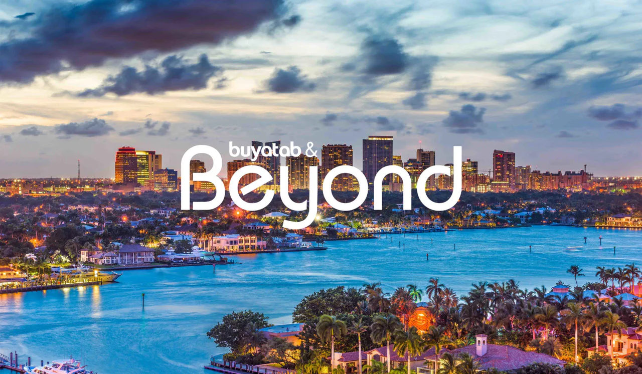 Official Buyatab Beyond artwork for the 2020 Fort Lauderdale partner conference