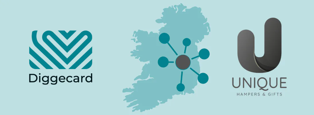 Source image for Diggecard Partners with Unique Hampers to Create Gift Card Hub in Ireland and Europe