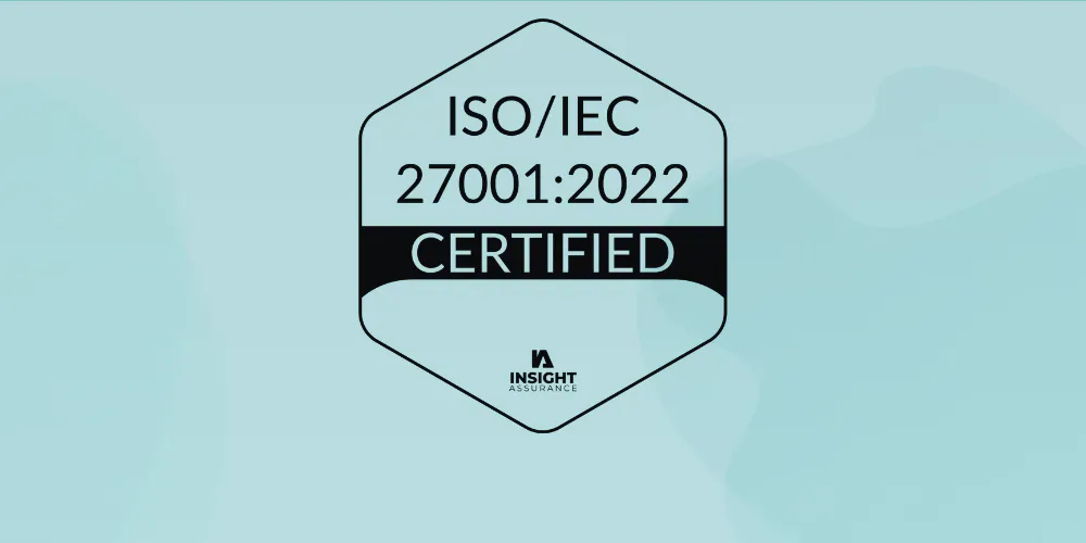 Diggecard ISO 27001 certified