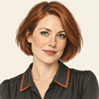 Illustrated portrait for Emma Carter, a Gift Card News editorial pen name