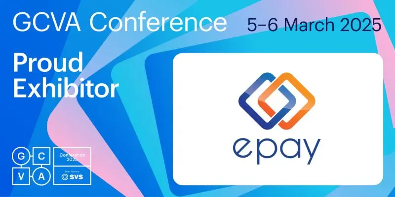 epay exhibitor artwork for the March 2025 GCVA conference