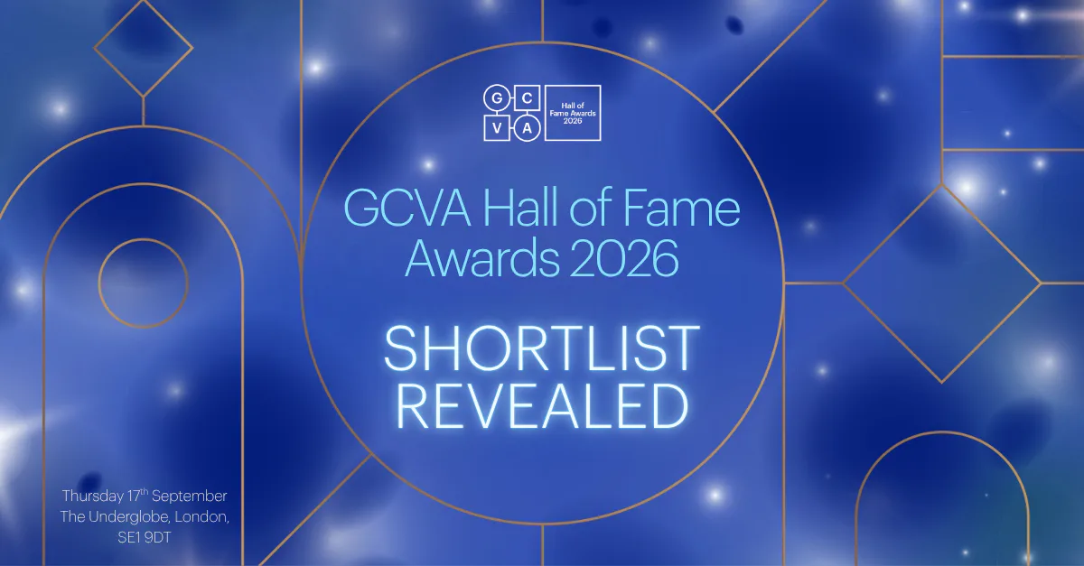 Official GCVA Hall of Fame Awards 2026 shortlist artwork