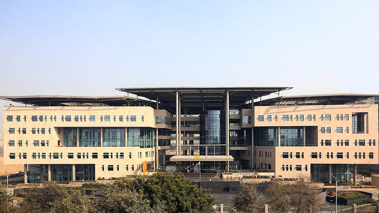 File photograph of Punjab National Bank headquarters in Dwarka, Delhi.