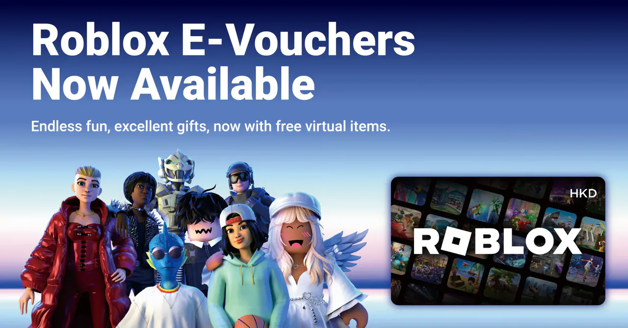 Launching Roblox Gift Cards in Hong Kong