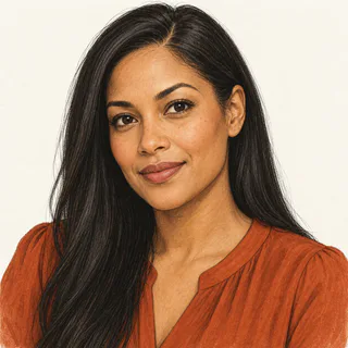 Illustrated portrait for Maya Bennett, a Gift Card News editorial pen name