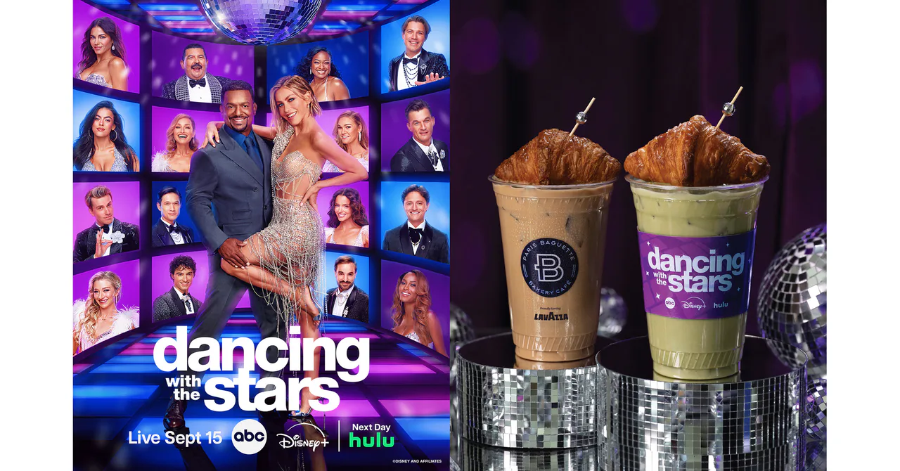 Paris Baguette and Dancing with the Stars campaign image supplied by Paris Baguette