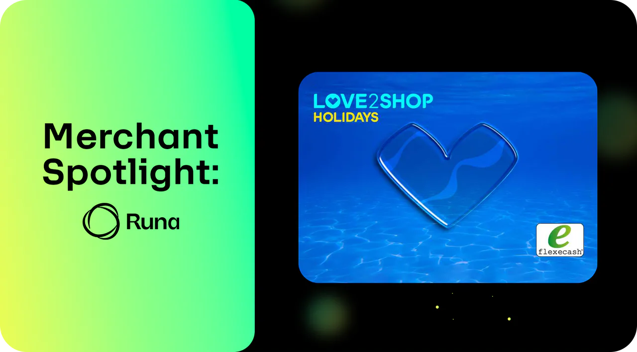 Runa highlights Love2Shop Holidays gift cards for travel reward programs