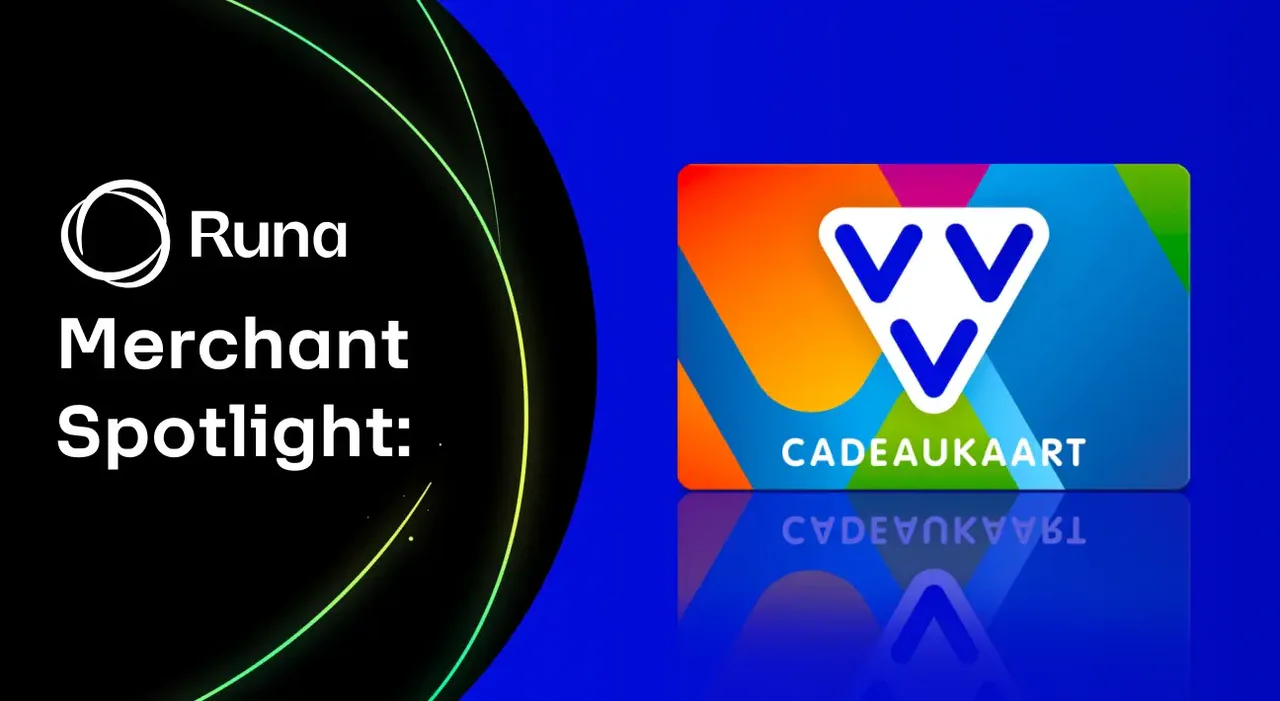 Runa offers VVV gift cards for rewards across the Netherlands