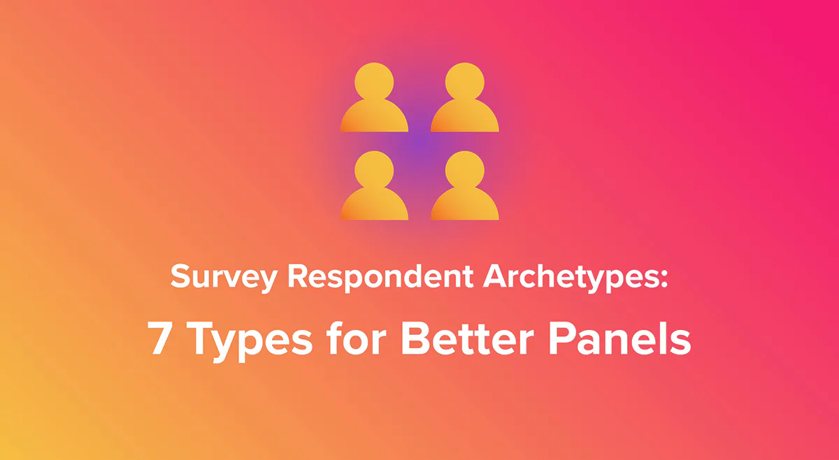 Source image for Virtual Incentives Identifies 7 Survey Respondent Archetypes to Improve Panel Engagement